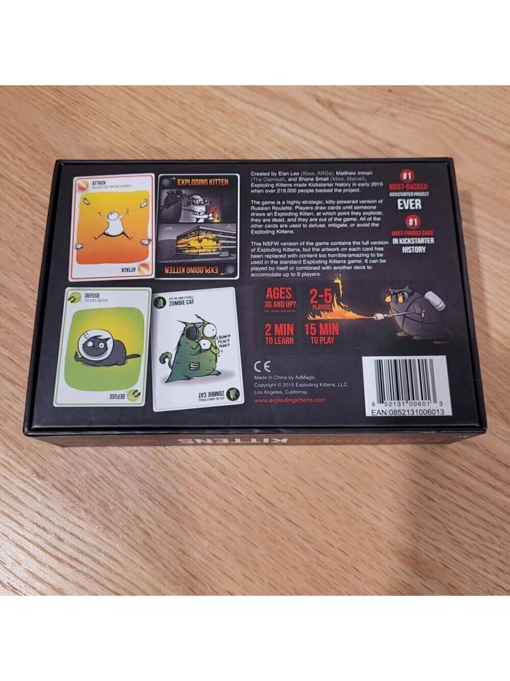 Exploding Kittens NSFW Card Game New - Picture 3 of 4